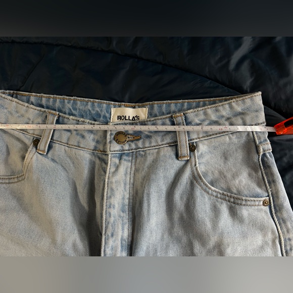 Rollas Women’s Genie Jean Stella Blue size 27 BRAND NEW W/O TAGS - Picture 2 of 7